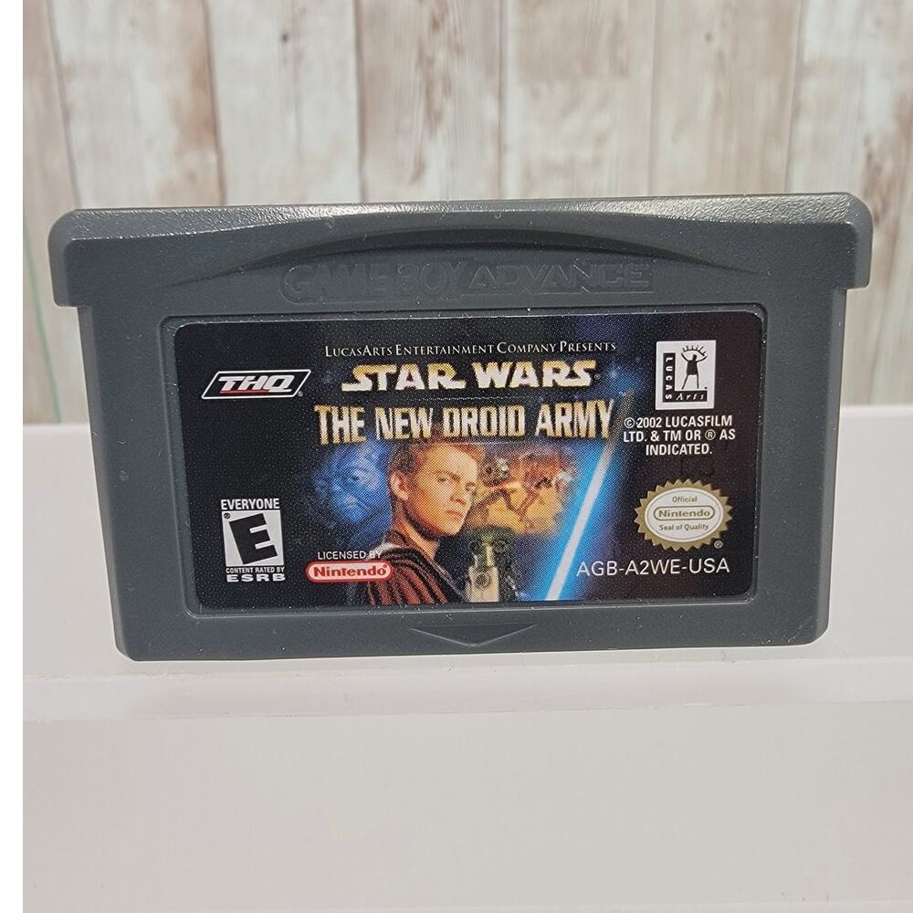 Star Wars The New Droid Army Nintendo Gameboy Advance
